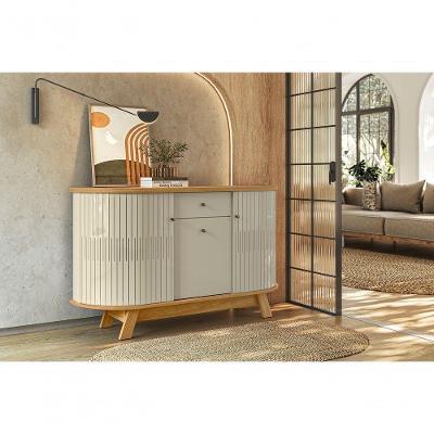 Buffet Monza Cumaru/opala - Vrk Comercio On-line