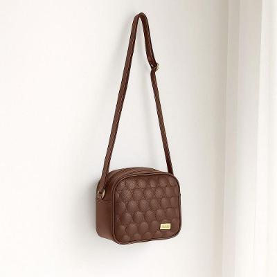 Bolsa Transversal  Couro Cor Marrom