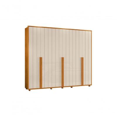 Guarda Roupa Volpi Cinamomo/off White - Vrk Comercio On-line