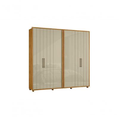 Guarda Roupa Miró Cumaru/opala - Vrk Comercio On-line