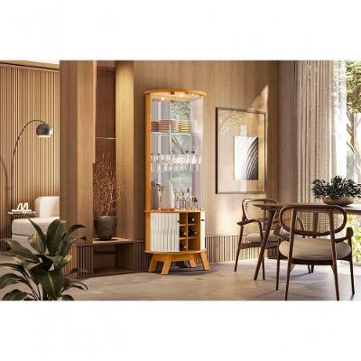 Cristaleira Marina Cinamomo/off White - Vrk Comercio On-line