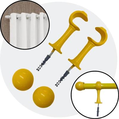 Kit De Suporte G Para Cortina