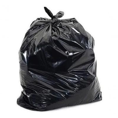 Saco de Lixo 100 Litros C 100 Unidades Super Reforçado Top Preto para Uso Doméstico e Comercial
