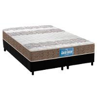 Cama Box Queen: Colchão Ortopédico Probel D33/Ep Double Face + Base Black(158X198) - 1
