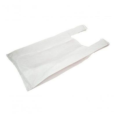 Sacola Plástica 60X80 Reciclada Reforçada 5KG Creme para Uso Comercial Higipack
