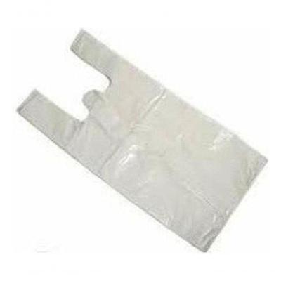 Sacola Plástica 35x45 1 kg Reciclada Recuperada Branco Higipack