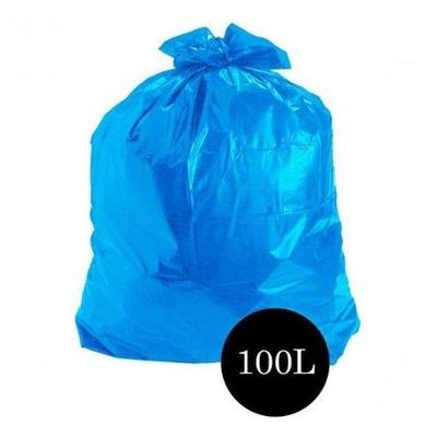 Saco de Lixo Comum M4 100L Material Resistente Azul Higipack
