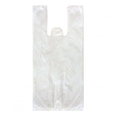 Sacola Plástica Reciclada 50x60 Branca 15kg para Uso em Embalagens com Espessura Resistente Leitosa