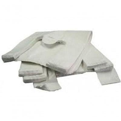 Sacola Plástica Reciclada 45x60 10 kg Reforçada Creme Higipack