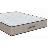 Cama Box Queen: Colchão Espuma D45 Orthoflex Genova + Base CRC Suede Clean(158x198) - 3