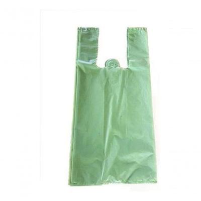 Sacola Plástica Reciclada 40x50 Verde Kit 15KG Resistente para Uso Diário Higipack