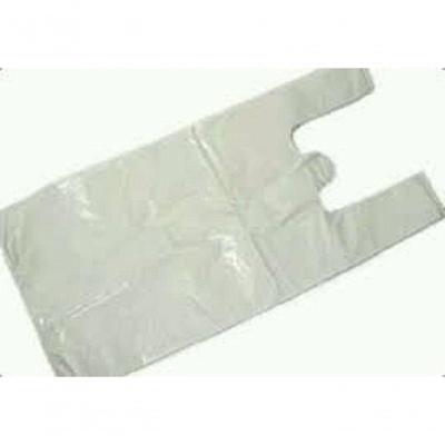 Sacola Plástica 70x90 5 kg Alta Resistência Reciclada Reforçada Creme Higipack