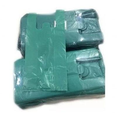Sacola Plástica Reciclada 40x50 Pacote 3KG Reforçada Tipo Alça Camiseta Material 100% Reciclável