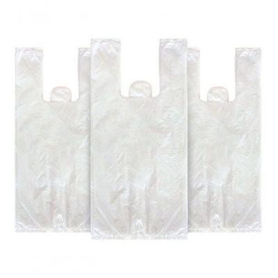 Sacola Plástica Reciclada 40x50 Branca 15kg para Uso em Embalagens com Espessura Resistente Higipack