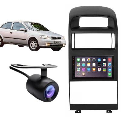 Central Multimídia Automotiva 2 Din MP5 Astra 7 Full Touch Screen Bluetooth USB com Câmera de Ré