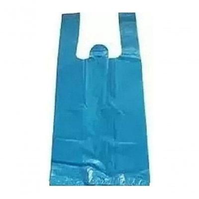 Sacola Plástica Reciclada 35x45 2 kg Reforçada de Alta Resistência Azul, Verde, Marrom Higipack