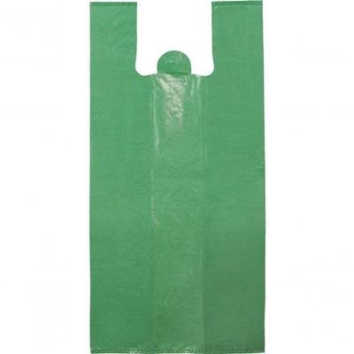 Sacola Plástica Reciclada 30x40 Pct 4 kg 100% Reciclável Verde Higipack