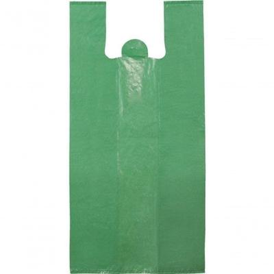 Sacola Plástica Reciclada 30x40 Pct 4 kg 100% Reciclável em Polietileno Recuperado Verde Higipack
