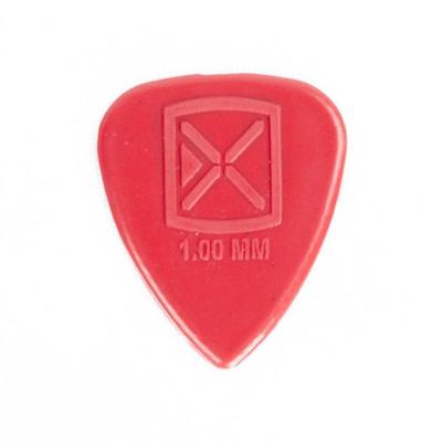 Palheta Ibox 1.0mm em Polipropileno Vermelho Pacote 20 Unidades Ibox