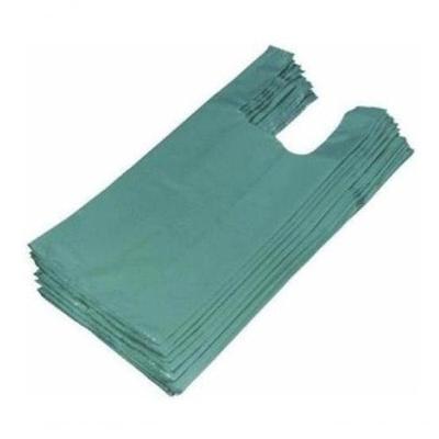 Sacola Reciclada 30x40cm Alta Resistência 5kg Verde em Polietileno de Alta Densidade Higipack