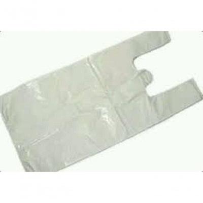 Sacola Plástica 70X90CM Reciclada Reforçada para Uso Geral Creme Higipack