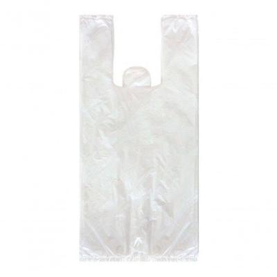 Sacola Plástica Reciclada 50x60 Branca 15kg com Kit 15KG Branco Higipack