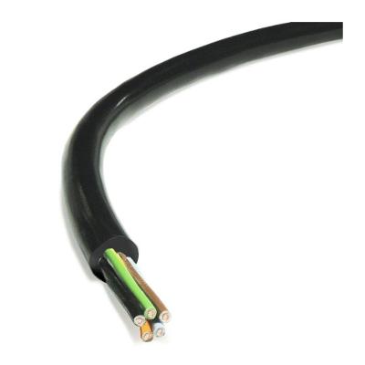 Cabo PP Circular Automotivo para Instalações 5X1,00MM 25M Preto 300-500V Technoise