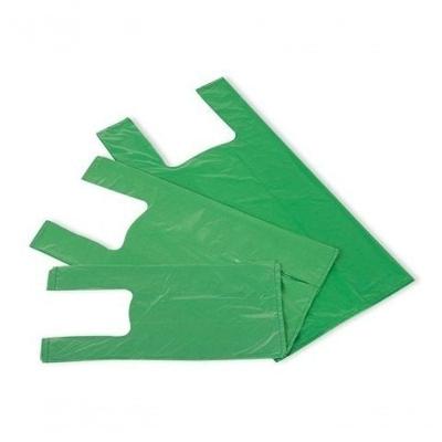 Sacola Plástica Reciclada 45x60 5KG para Uso Reforçado Azul, Verde, Marrom Higipack