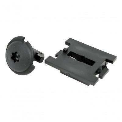 Grampo do Paralama Dianteiro Cinza F103 para C4 C5 com Fixação Original Premium Colchões