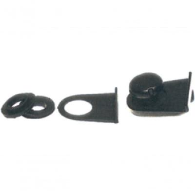 Dobradiça do Vidro do quebra-vento Superior Lado Direito F103 Chevrolet Chevette e Monza Preto