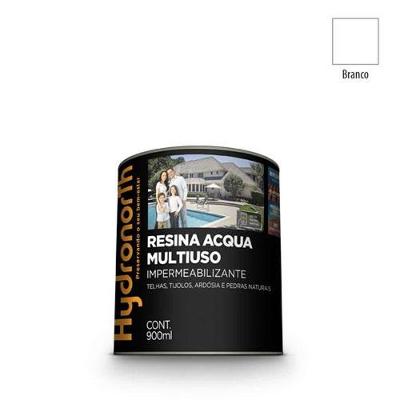 Resina Multiuso Acqua Color 900ML Branco para Artesanato e Reparos Diversos Hydronorth