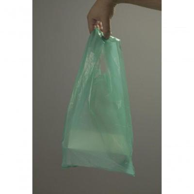 Sacola Plástica Reciclada 40x50 com Aproximadamente 600 Unidades Verde Preto Amarela Higipack