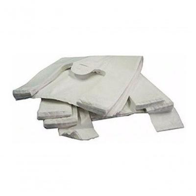 Sacola Plástica Reciclada 40 X 50 Capacidade 5 kg Alta Densidade Branca Higipack