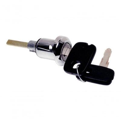 Cilindro de porta-malas Traseiro F103 Chevrolet Chevette 85 a 93 Preto com Chave Universal