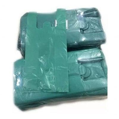 Sacola Plástica Alça Camiseta 30x40 10 kg para Embalagens com Alta Resistência Preto Higipack