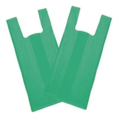 Sacola Reciclada 30x40 para Lojas Pacote com 1kg de Sacolas Recicladas Verde Higipack