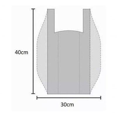 Sacola Plástica Reciclada Sacola Plastica Reciclada Reforçada Kit 10 kg 35x45 Aproximadamente 1600