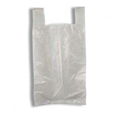 Sacola Plástica 90x100 5 kg Reciclada Reforçada Creme Higipack