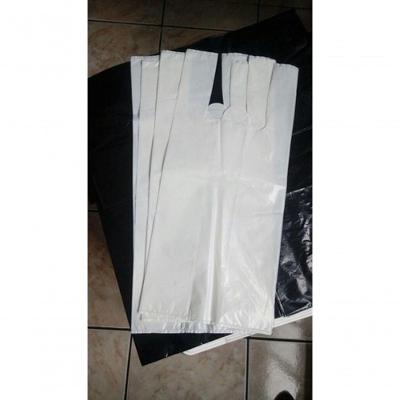 Sacola Plástica Reciclável Grossa para Até 5 kg Ultra Resistente Branca Higipack