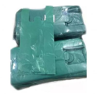 Sacola Plástica 35x45 1KG Reciclada Recuperada Reforçada Azul, Verde, Marrom Higipack