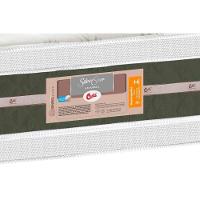 Cama Box Solteiro: Colchão Molas Castor Bonnel Silver Star Air + Base CRC Courano White(88x188) - 3