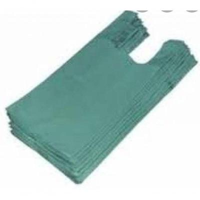 Sacola Plástica Reciclada Sacola Reciclada 35x45 1 Pacote C-5KG Uso em Residências e Comércios Verde