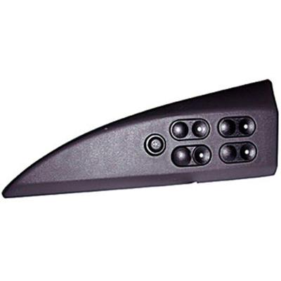 Tecla de Vidro Elétrico para Painel Quadruplo com Moldura Preta Chevrolet Corsa G1 94 a 02 Universal