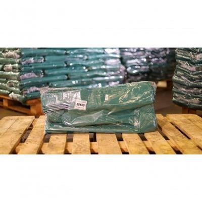 Sacola Plástica Reciclada Reforçada 50x60 Resistente para Comércio Verde Higipack
