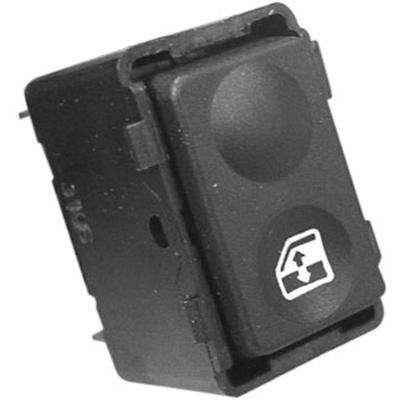 Tecla Botão Vidro Elétrico Simples Preto para Painel Modelo Escort G2 Verona 93-96 Compatível