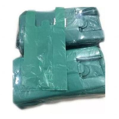 Sacola Plástica Reciclada Reforçada 1KG Tamanhos Variados Azul Verde Preto Higipack