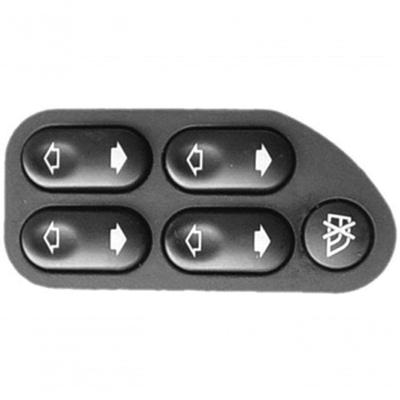 Tecla Acionadora de Vidros Elétricos Traseira F103 para Ecosport, Fiesta, Ranger Universal