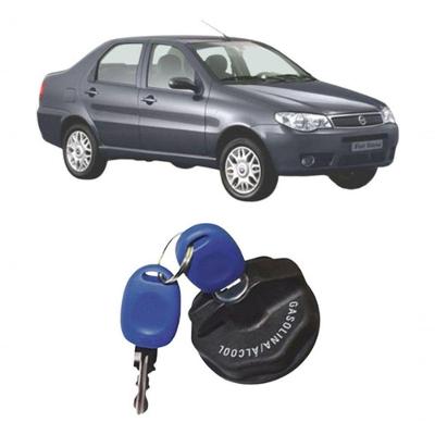 Tampa de Combustível para Bocal do Tanque F103 Fiat Palio Siena Punto Strada Uno com Chave Unick