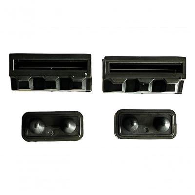Kit Batente Tampa Caçamba 4 Peças Modelo S10 95A11 F103 para GM S10 1995 a 2011 Premium Colchões