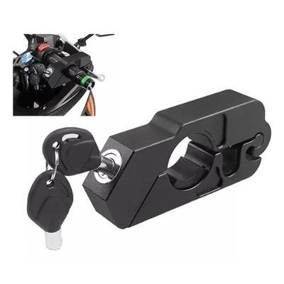 Trava Antifurto para Manete de Freio e Acelerador de Moto Compatível com Modelos Populares Preto OEM